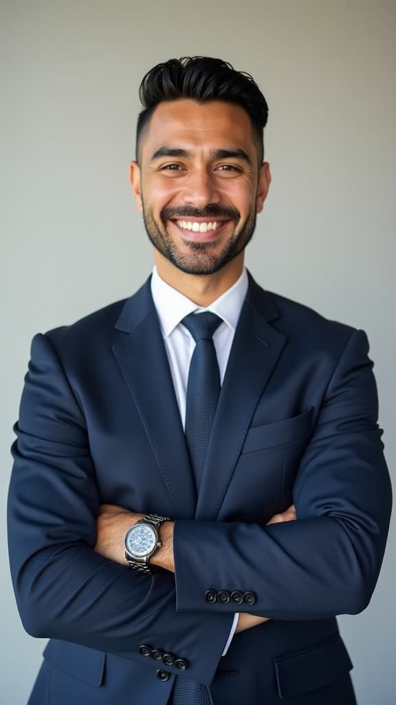 Real Estate Agent example headshot