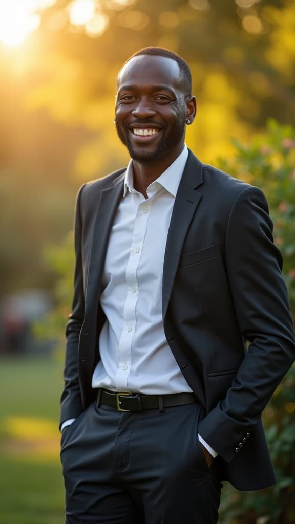 Outdoor Natural example headshot