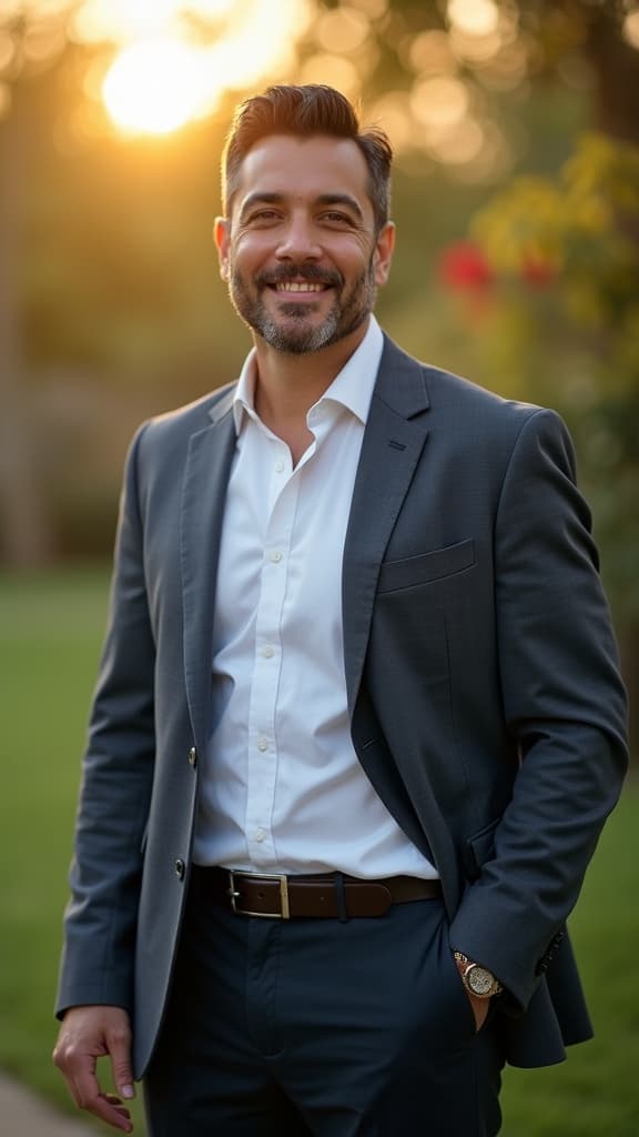 Outdoor Natural example headshot