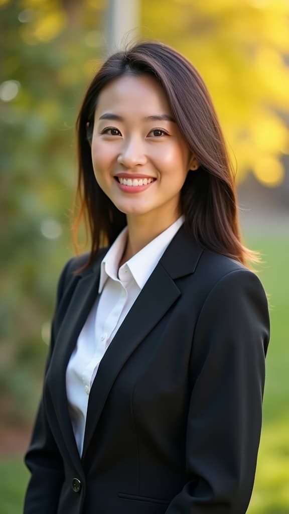 Outdoor Natural example headshot