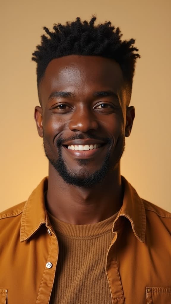 Warm Studio example headshot