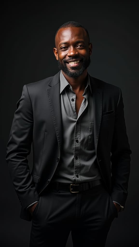 Speaker/Author example headshot